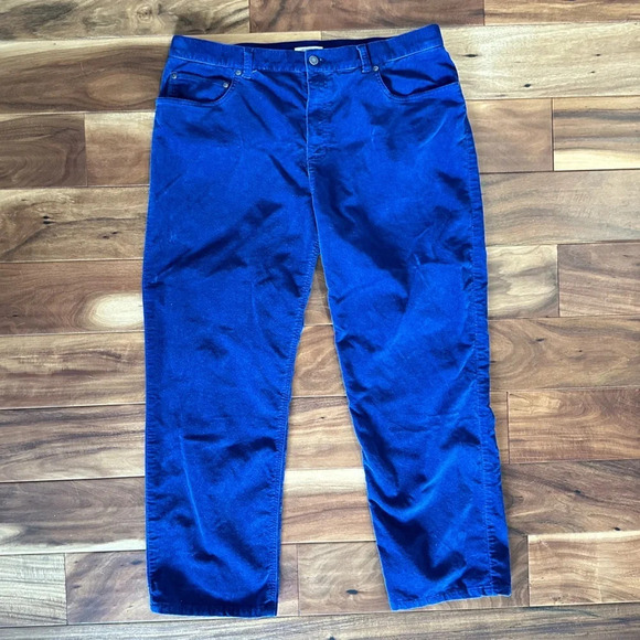 Jones New York Blue Corduroy Jeans size 16 - Picture 1 of 3